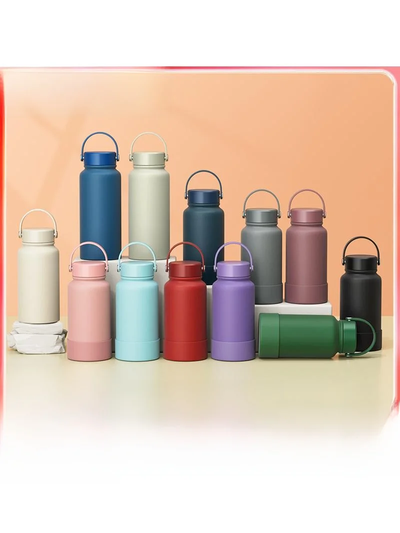 

Large Capaci 304 Stainl Steel Thermal Cup Portable Outdoor Sports Water Bottle Home Travel Vacuum Flask 650ml