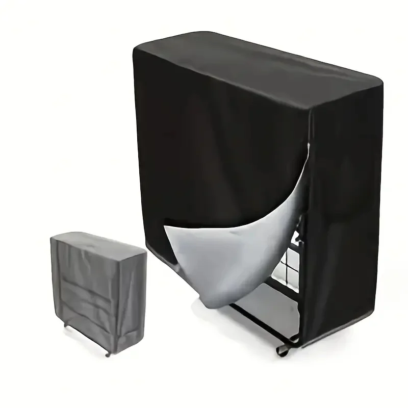 

Folding Bed Storage Cover - Breathable Oxford Fabric, Easy Install & Disassemble, Bed Storage Solution | Sleek Black Cover
