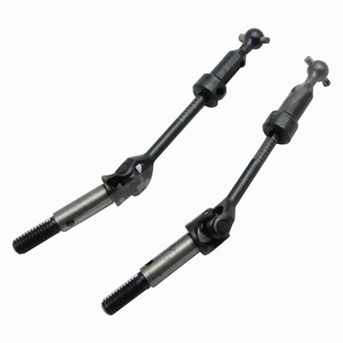 New 2pcs 75-85mm Adjustable CVD Steel Universal Joint Drive Shaft for HSP Sakura CS XIS TAMIYA 416 418 RC Car Upgrade Parts