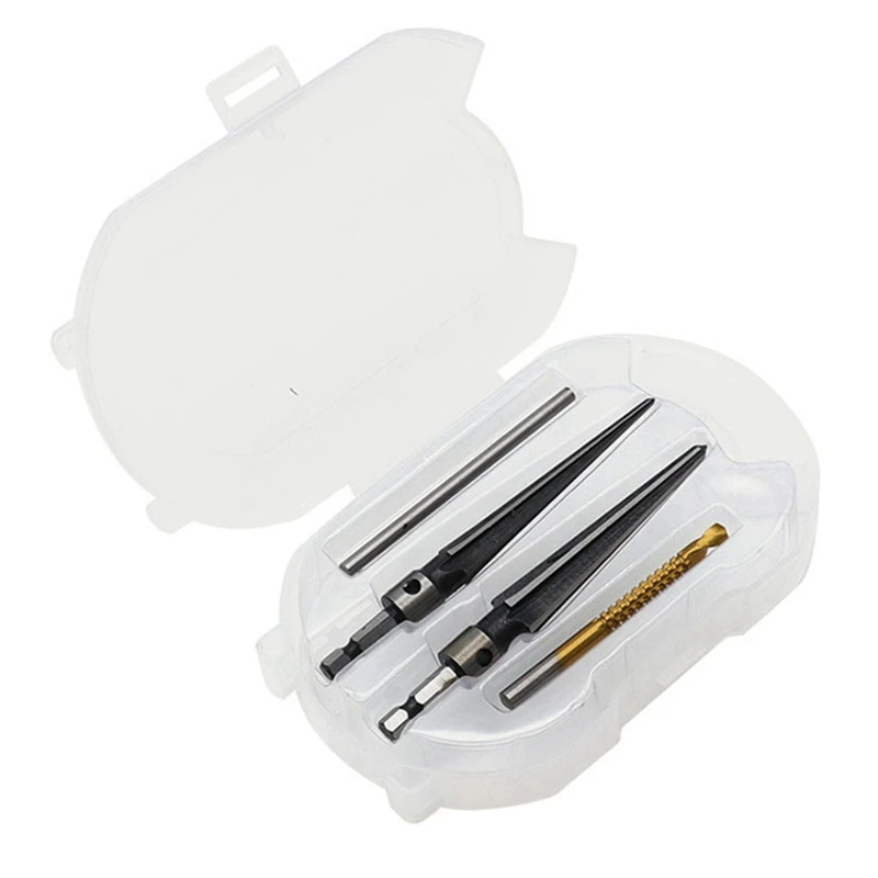 

1 Set Handheld Tapered Reamer Set As Shown 5-16Mm 3-13Mm Bridge Pin Hole Tapered Reamers Machinist Luthier Tools