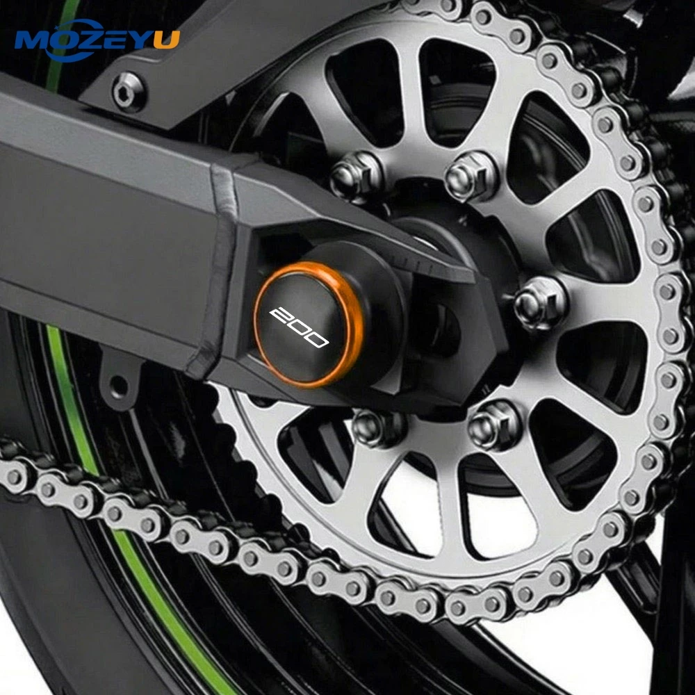 For 200 Duke RC200 RC 200 2012-2013 2014 2015 Motorcycle M10 Swingarm Spools Slider Stand Screws Aluminum Accessories 10 mm