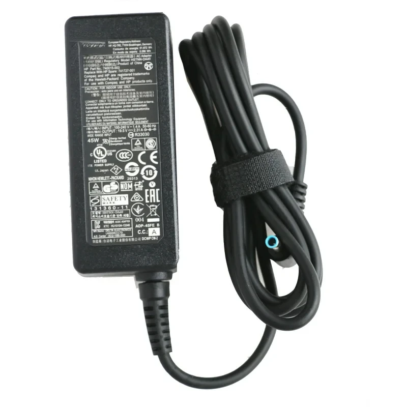 

45W Power Supply Charger AC Adapter For ‎HP Premium 14" ‎14-dq6011dx Blue tip