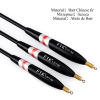 Rock Fishing Buoy Long Shot Fishing Floats 3pcs Fir Floating Float Bold Tail Eye-catching Bobber Large Buoyancy Fishing Gear