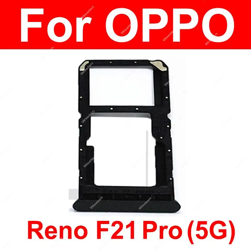 

SIM Card Tray For OPPO F12 Pro F12pro 5G SIM Card Tray Slot Card Reader Holder Socket Replacement Parts