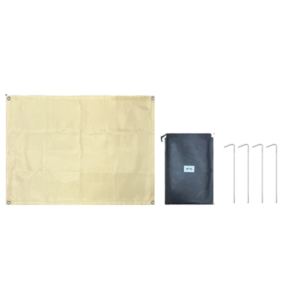 For Moisture Proof Camping Insulation Pad Lightweight Outdoor Picnic Mat With Ground Spikes For Hiking Beach Backyard Fireproof