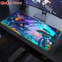 Enchanted Fairy Tale Cartoon Mouse Pad - Non-Slip Desk Mat with Vibrant Fantasy Art, Multiple Sizes (400x900x2mm/300x800x2mm/300