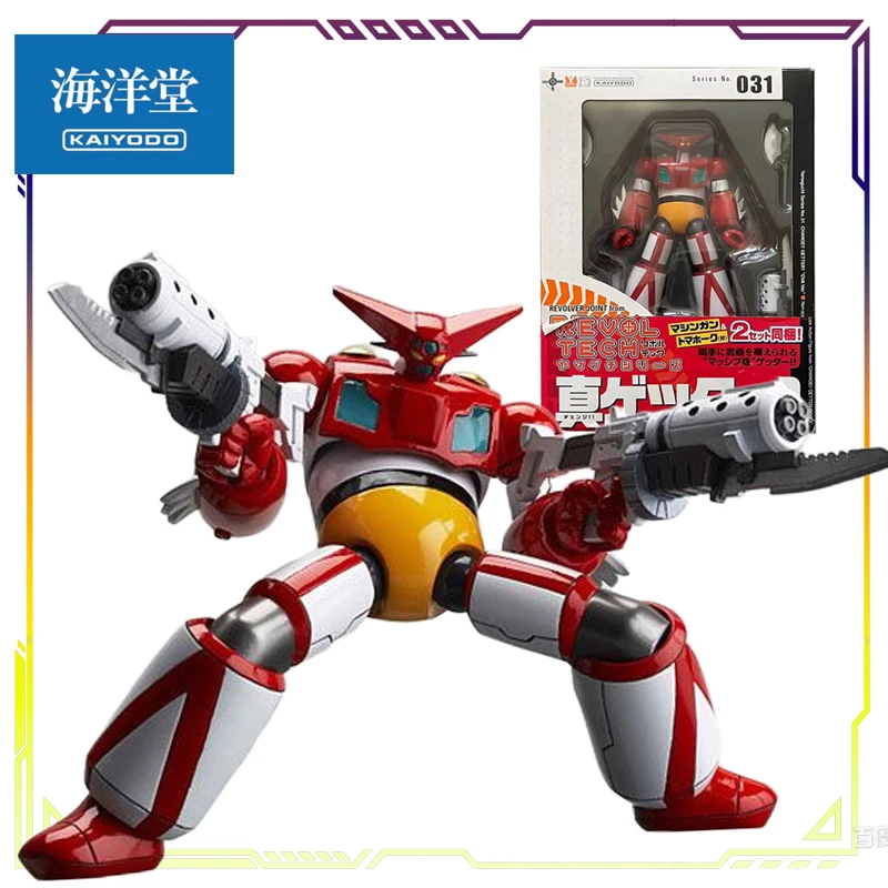 KAIYODO Original REVOLTECH Getter Robot หุ่นยนต์เก็ตเตอร์ ซีรีส์ A Tower รุ่น Getter 1 Renewal Ver ของสะสมโมเดลแอคชั่นฟิกเกอร์จากอนิเมะ ของเล่นสำหรับเด็กผู้ชาย