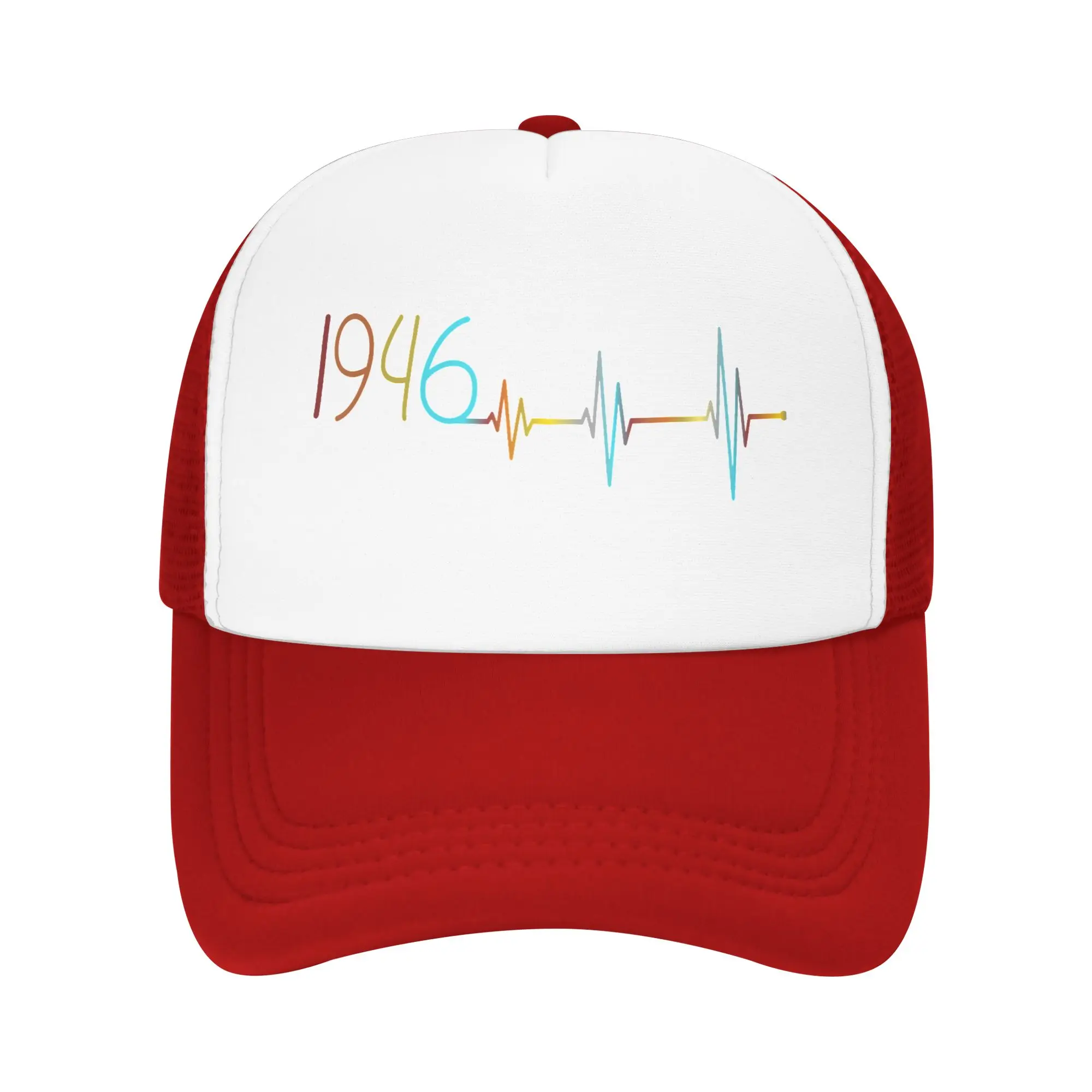 80th Birthday Born 1946 80 Year Old Mesh Baseball Caps Adult Hip-Hop Trucker Worker Cap  Dad Hat Breathable Summer Trucker Hats