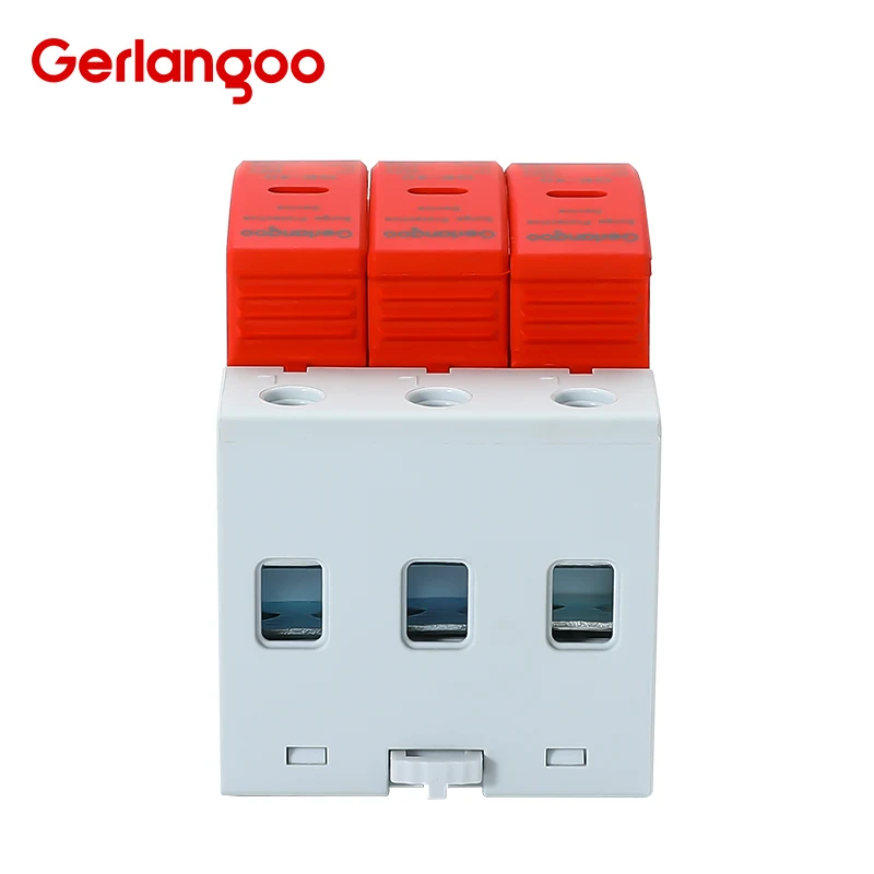 حامي عرام البرق المنزلي AC SPD 1P 2P 3P 4P 40KA 60KA 220V 385V AC جهاز صواعق الجهد المنخفض #5