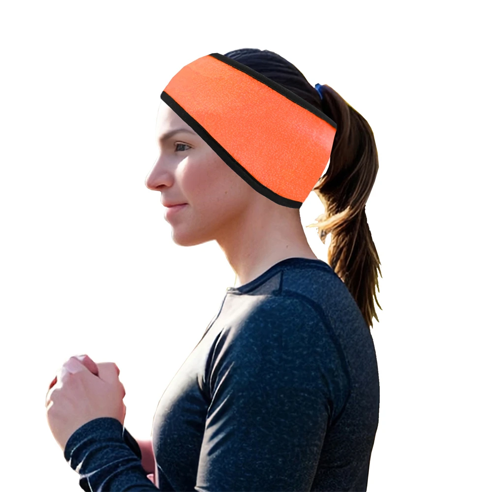 Diadema con protección para los oídos, cinturón de protección para la frente de lana para invierno, cubierta para la cabeza cálida y resistente al frío, 1 ud.