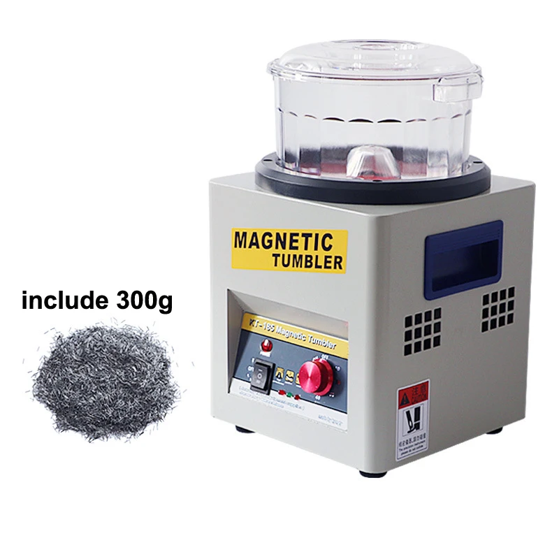 Electric Magnetic Polishing Machine Cleaning Polishing Magnetic Deburring Equipment Jewellery jewelry Magnetic Polishing Machine