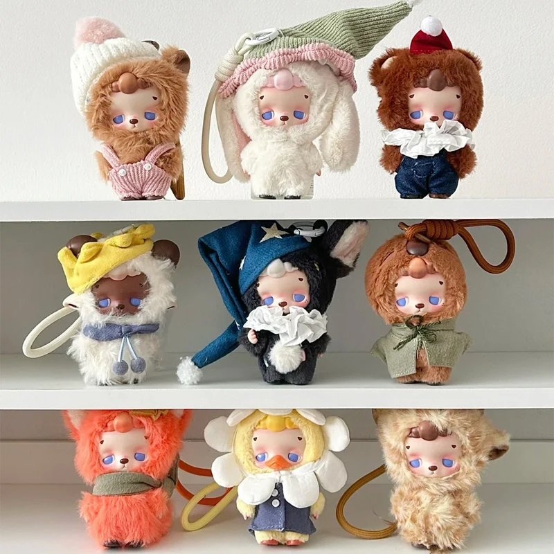 

Know Know Monster Countryside Growth Series Blind Box Doll Kawaii Vinyl Plush Mystery Box Anime Figure Bag Pendant Keychain Gift