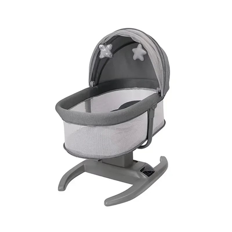 

Baby Rocking Chair Baby Electric Intelligent Remote Control Rocking Chair Sitting and Recumbent Baby Cradle