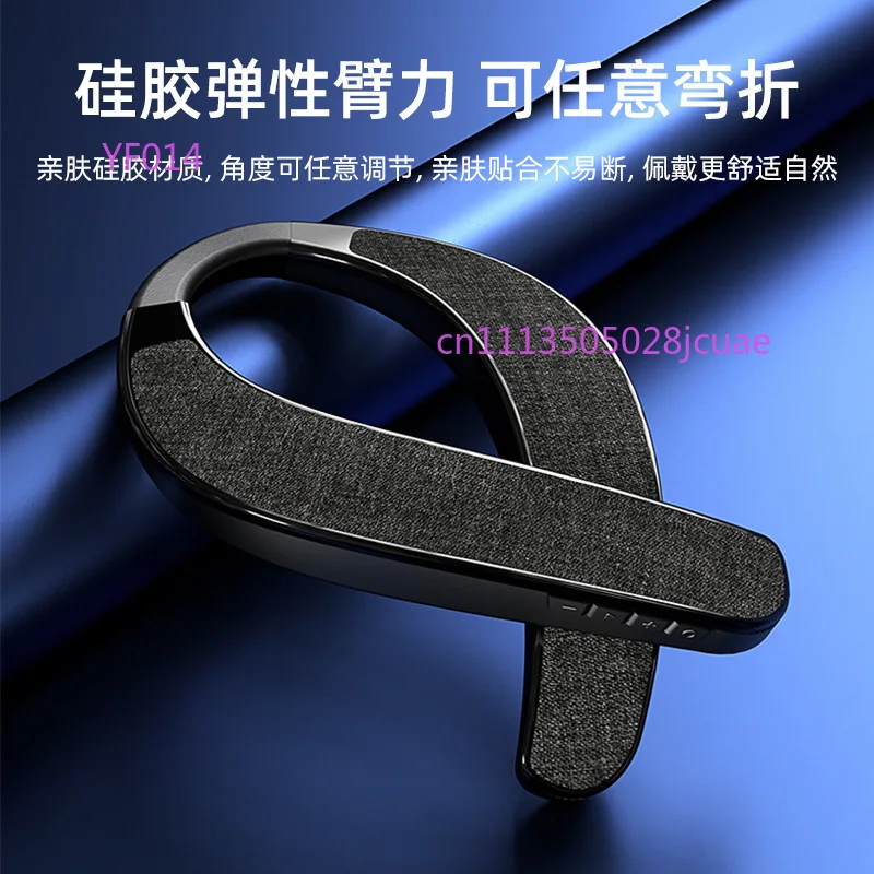 

Neck Wearing Wireless Bluetooth Speaker Fabric Portable Wearable Stereo Heavy Bass Audio