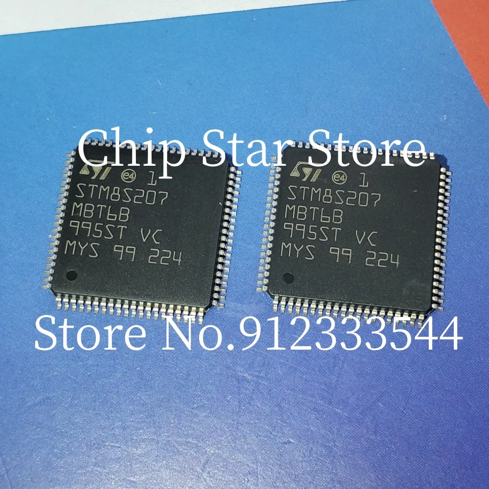 5-50pcs  STM8S207MBT6B  STM8S207  LQFP80  8Bit MCU  Microcontroller  100%New And Original