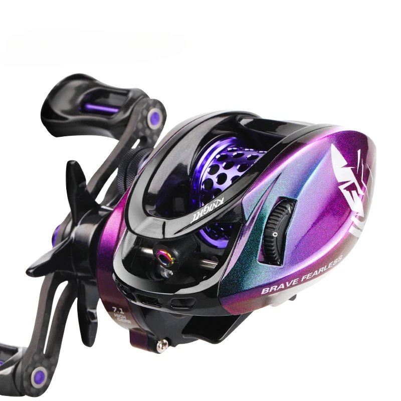 Imagem -02 - Histar-black Knight ii Baitcasting Fishing Reel Bait Finesse System Light Lure 7.1:1 Alta Proporção Travagem Magnética Venda Quente Bfs