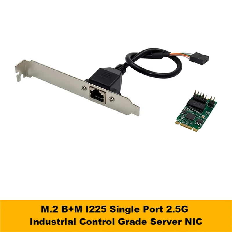 I225-V M.2 B+M Single Port 2.5G Server Network Card I225 B3