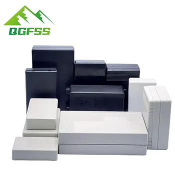 70/100Mm Diy Behuizing Instrument Opbergkast Wit Zwart Waterdicht Behuizing Dozen Elektronische Project Doos