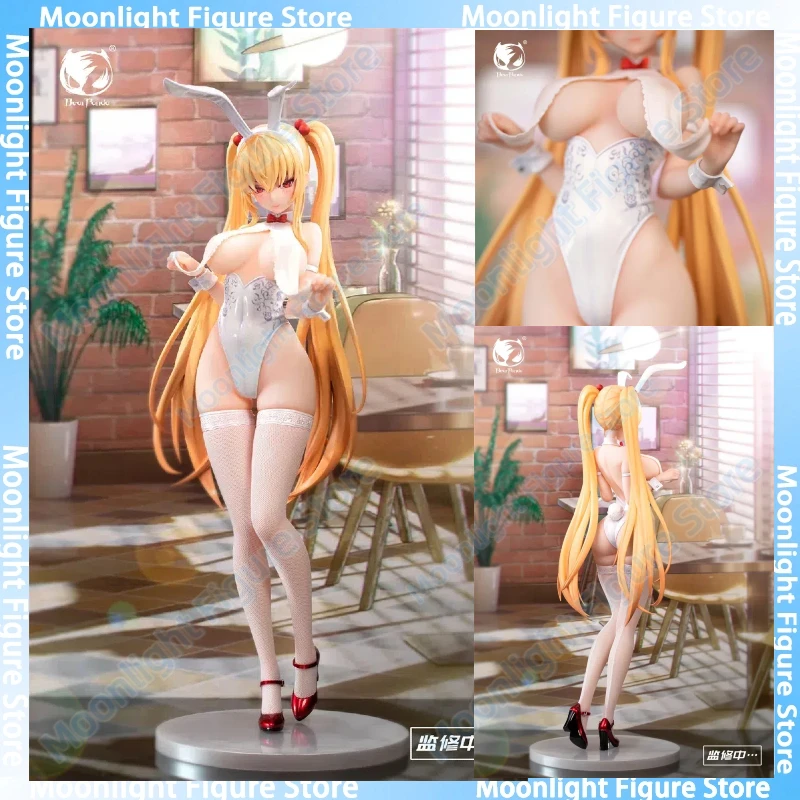 

In Stock BearPanda Bunny Chasing Eye 1/4 46CM Statue Doll Anime Action Figure Toy Gift Model Collection
