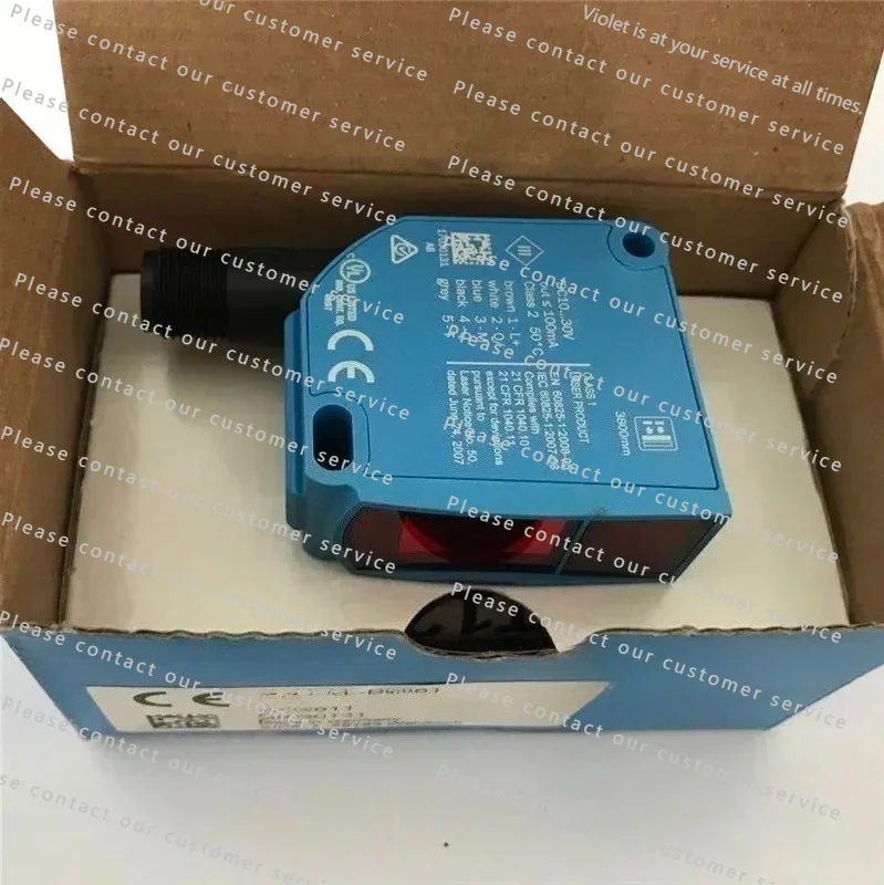 WTT12L‑B2561 Photoelectric Sensor PowerProx Series Block Output Type NPN/PNP Push‑Pull Photoelectric Switch