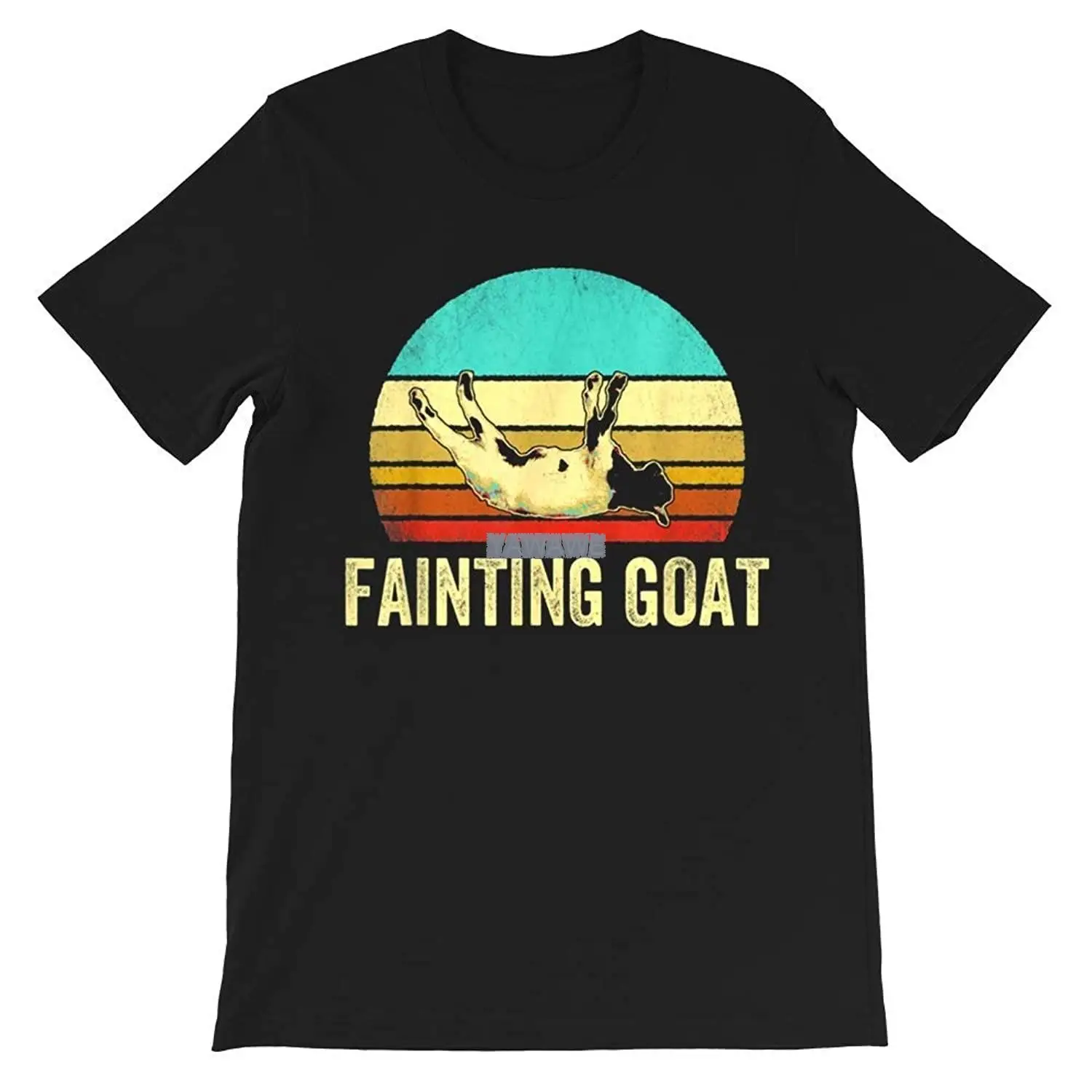 

man brand t shirt Best of FaintingGoats Sunset Vintage Retro Humor Animal Gift Mens Men Women Unisex TShirt euro size teeshirts