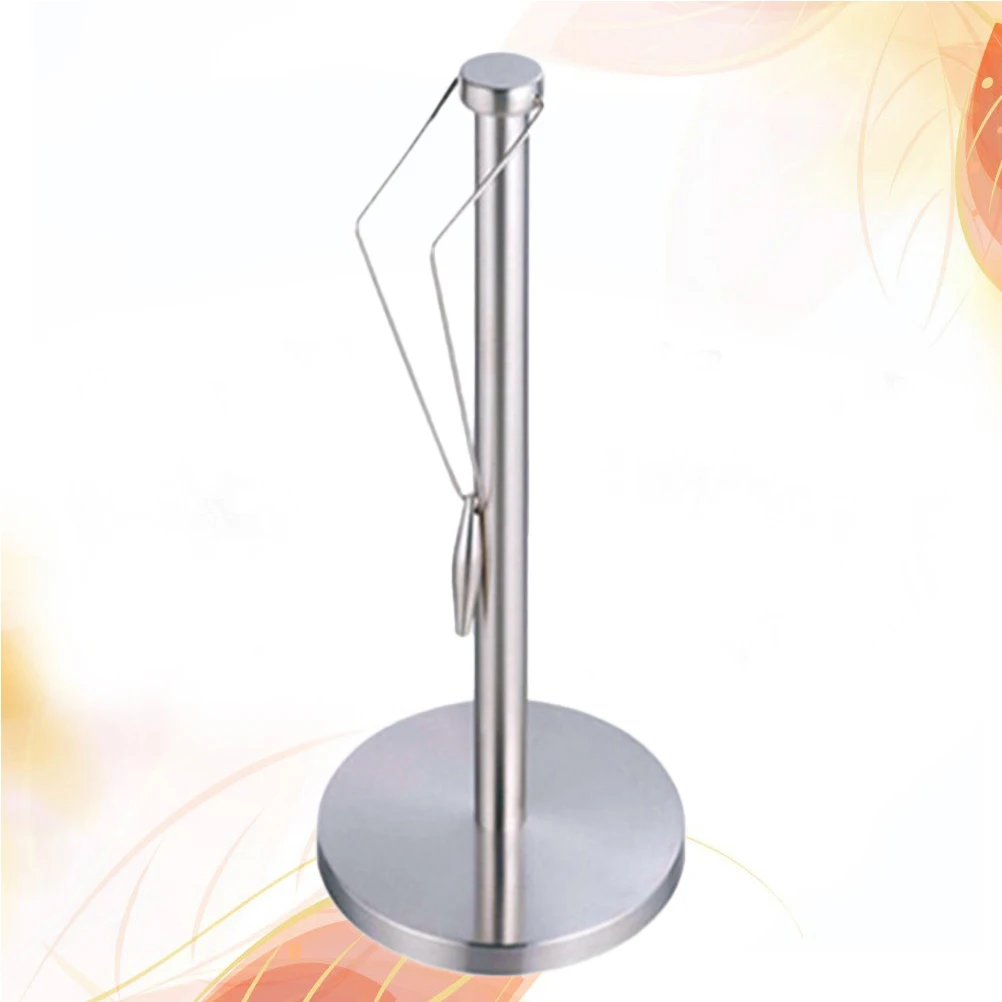 

Stainless Paper Multifunctional Countertop Tissue Holder Anti-Slip Rust-Proof Detachable Kitchen Napkin