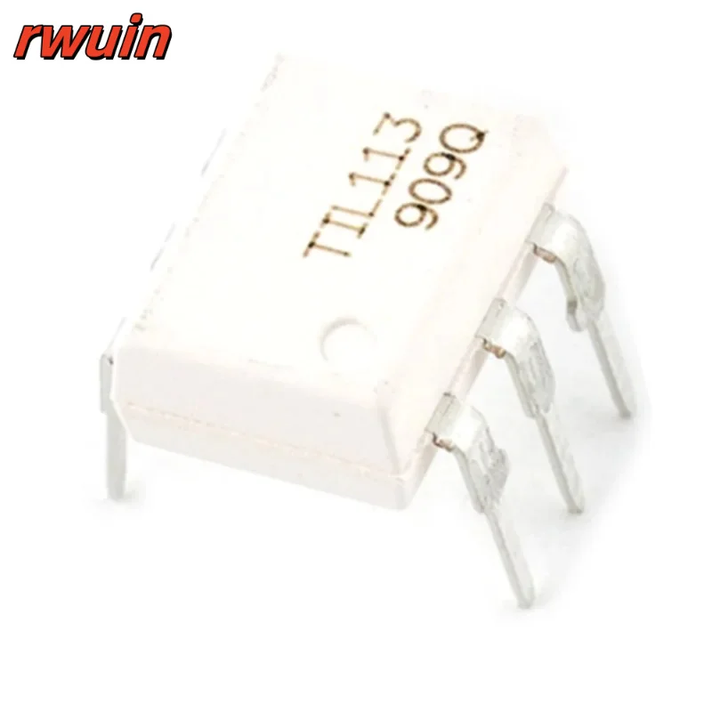 10pcs/lot TIL113 TIL113M T1L113 DIP-6 Package Original Genuine Optocoupler Chip In Stock