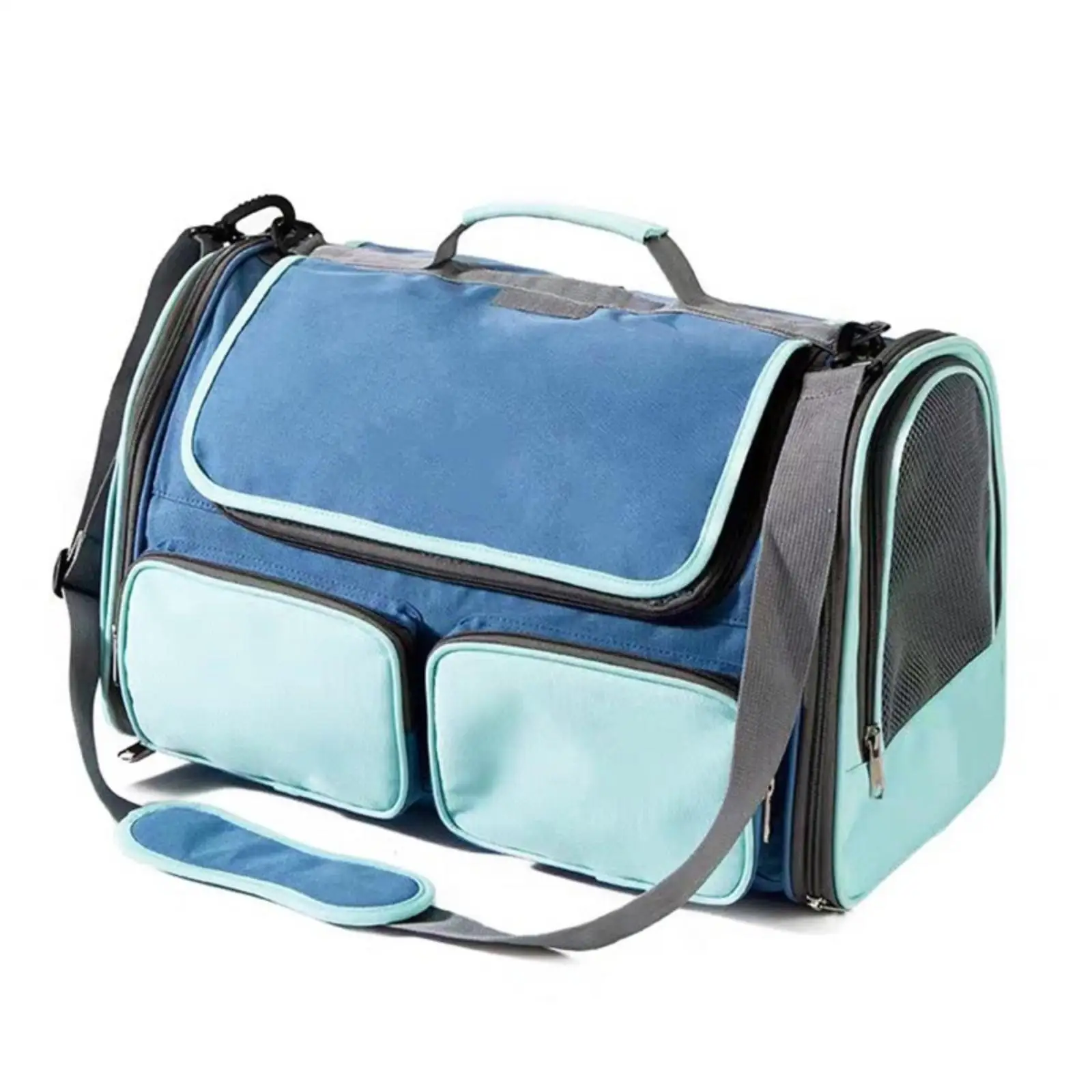small-pet-carrier-foldable-industrial-container-mesh-travel-bag-textile-pet-carry-organizer-for-outdoor-journeys