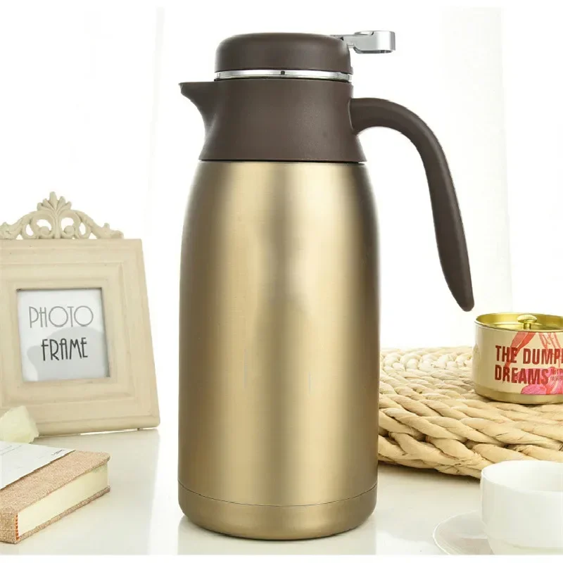 

304 Stainless Steel Vacuum Insulated Water Pot Coffee Domestic Hot Water Pot Meeting Office Warm Water Bottle