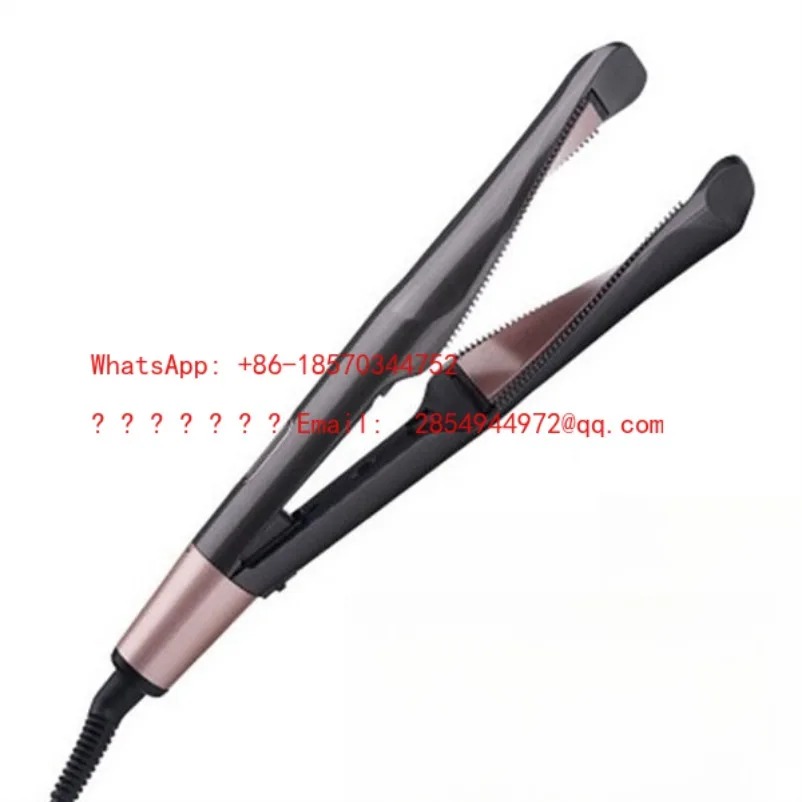 新型電動自動スパイラルカーリングアイロン　ツーインワン　ツイストストレートカーリングアイロン