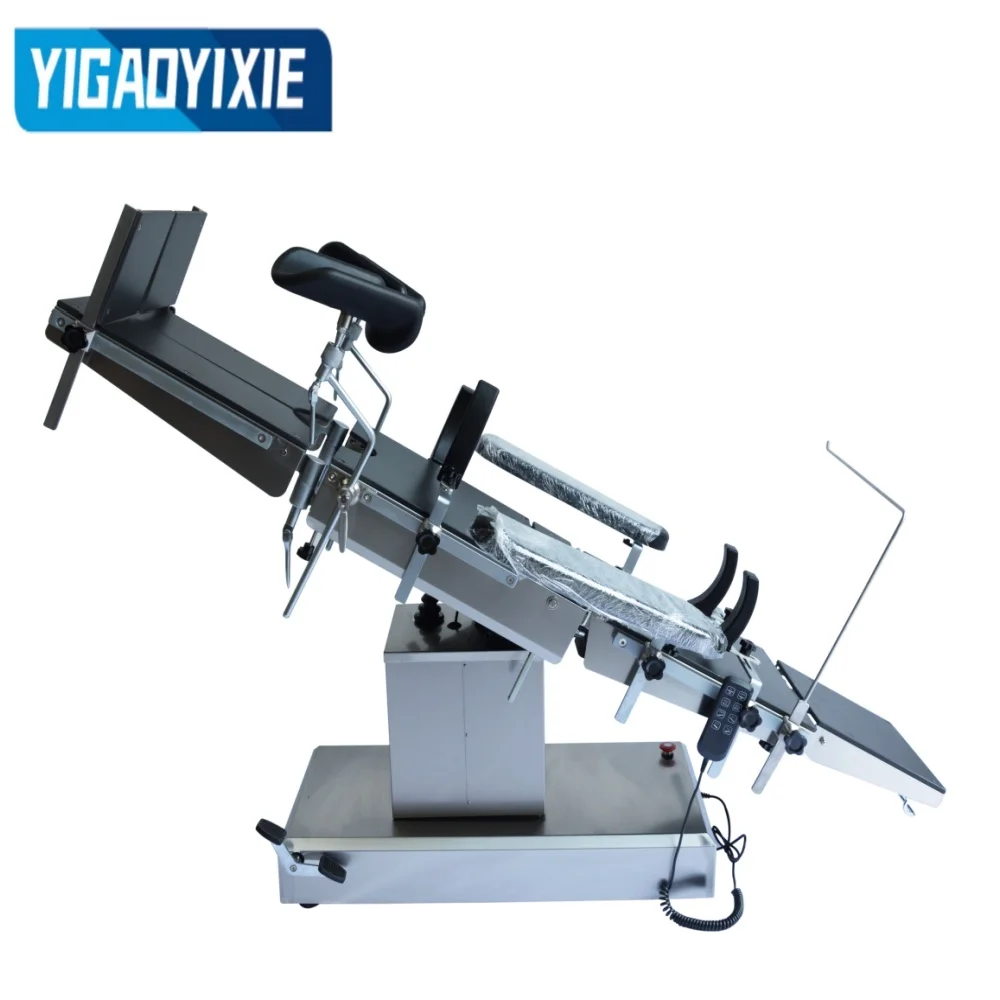 YGD02 CE Approved Multipurpose Electric Operating Table C-Arm Compatible 120mm Kidney Bridge Manufactured In China