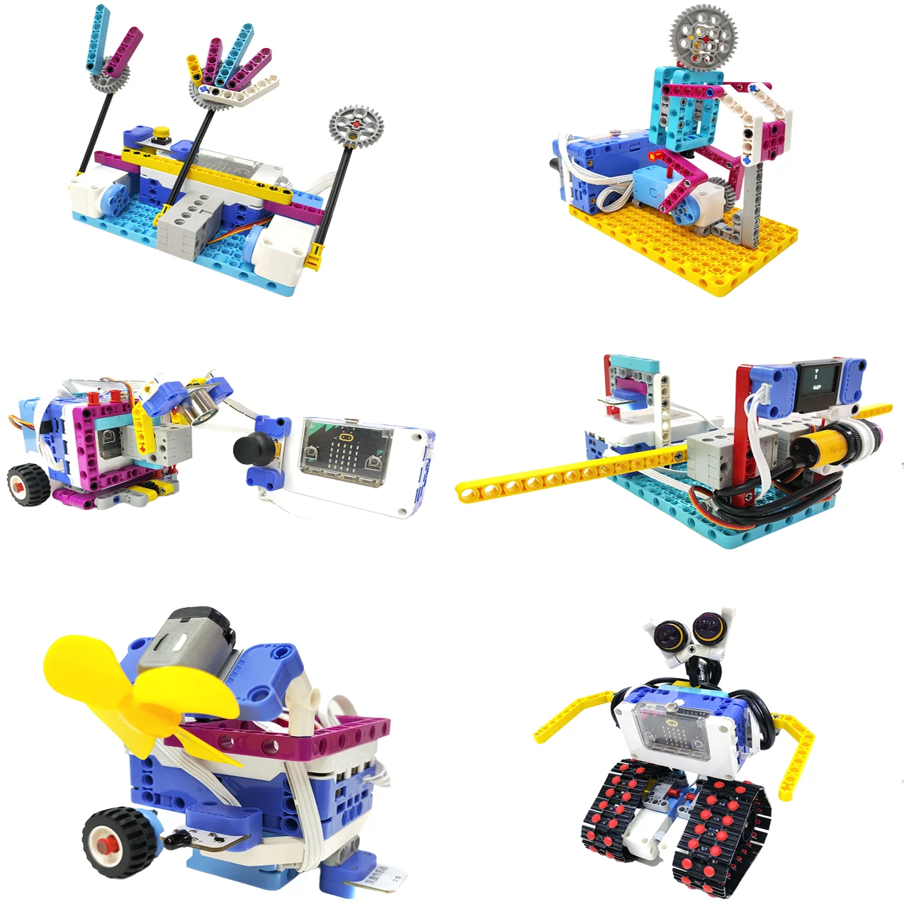 

Microbit DIY Educational Set Soft STEM Science & Engineering Toy for Kids Customizable Box Packaging Assemble & Play