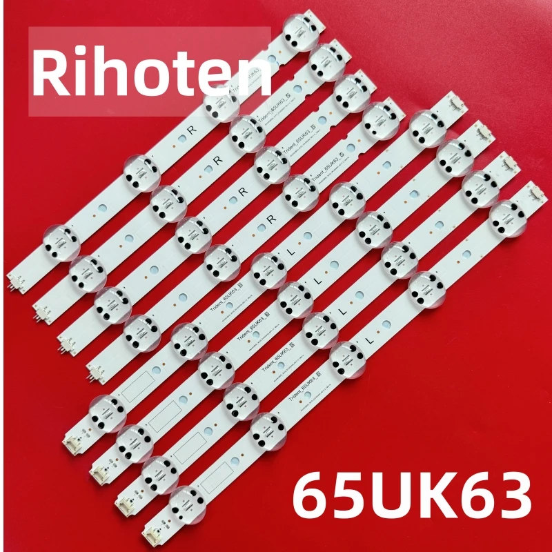 Kit 4pcs LED for TRIDENT 65UK63 NC650DQG-ABGX5 65UM7100PLA 65UM7100 65uk6350 65UK6340PTF 65UK6300 65UK6400 65UK6470PLC