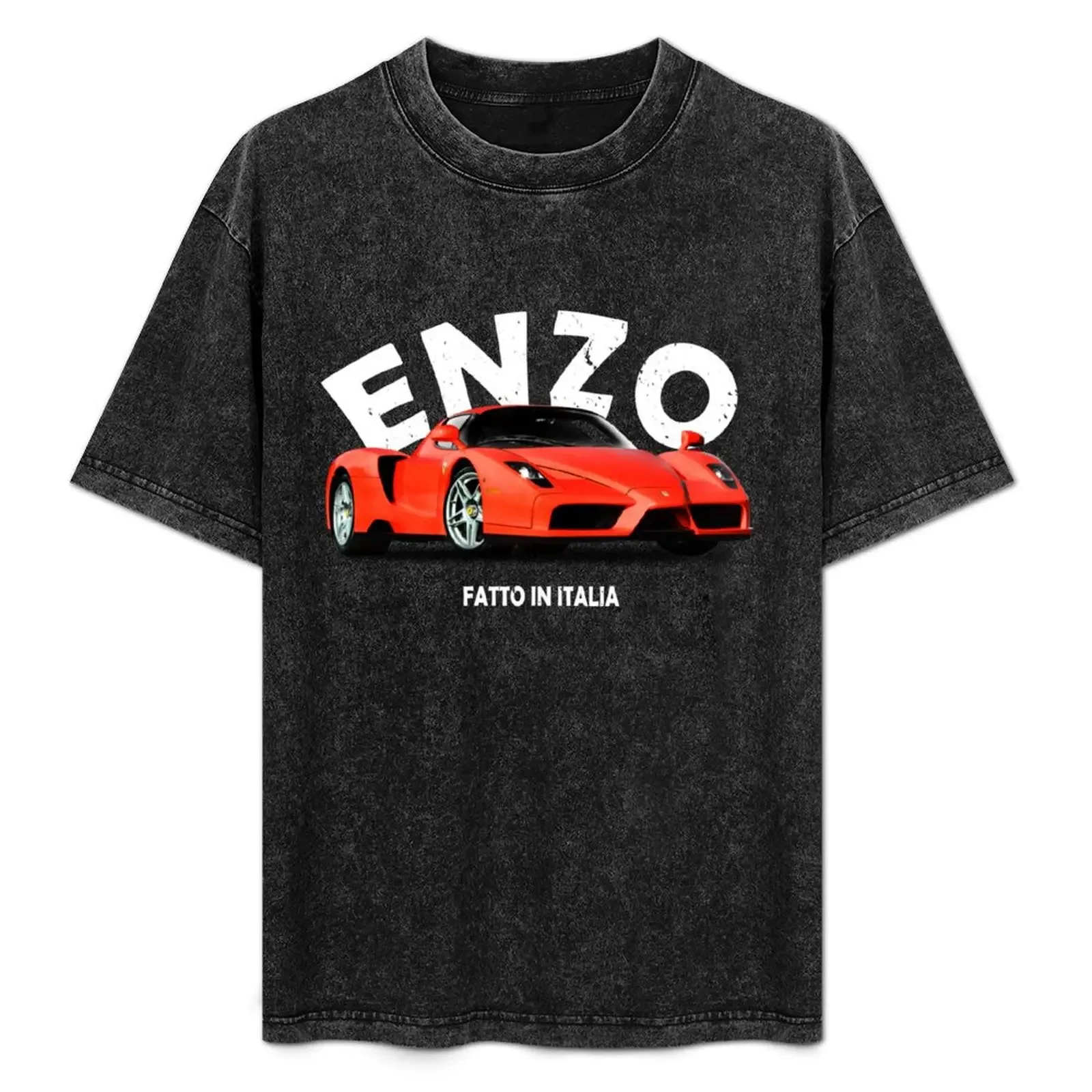 

Enzo T-Shirt man t shirt vintage t shirts plus sizes T-shirts oversize mens workout shirts