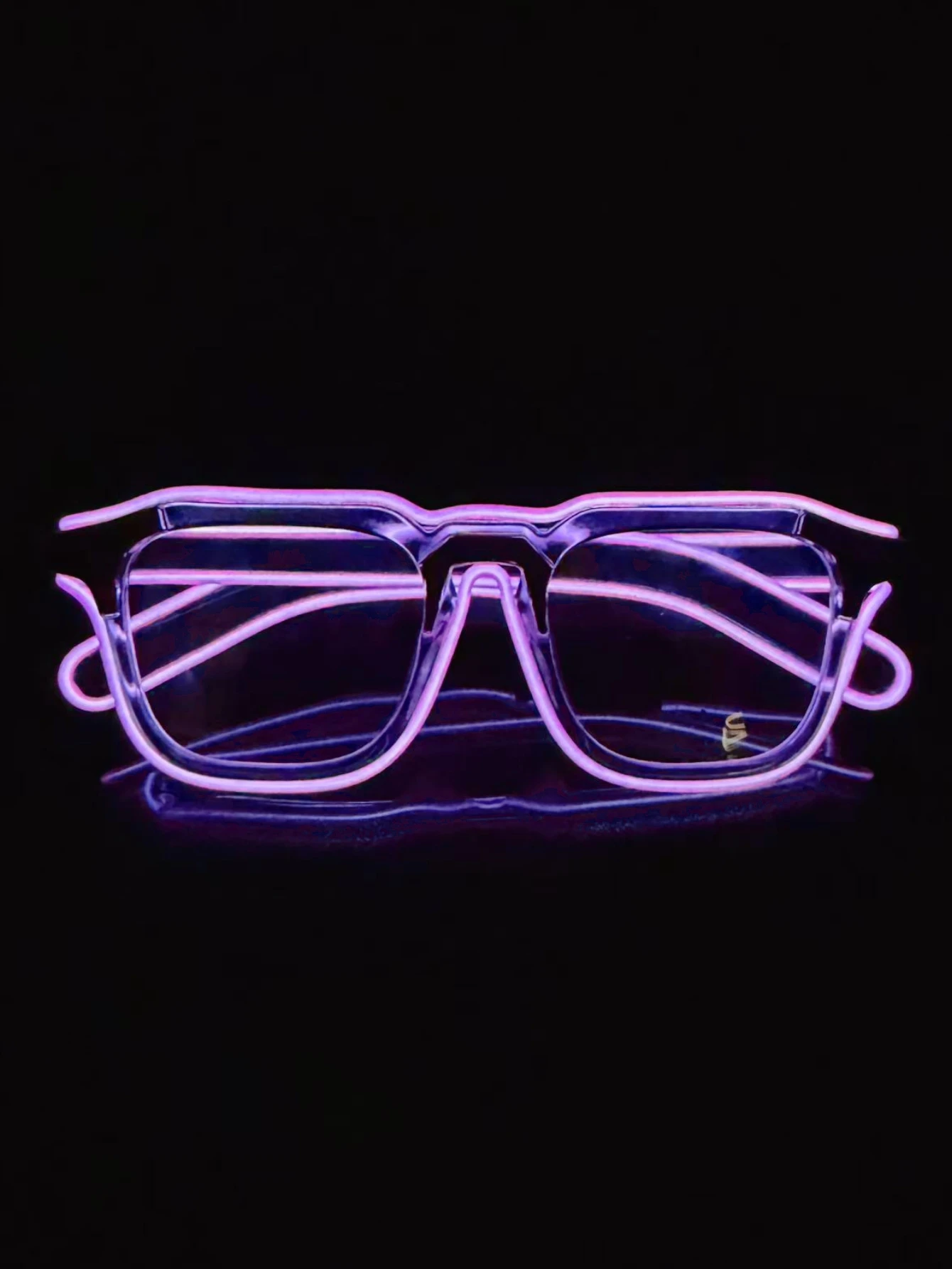 Bezprzewodowe okulary EL świecące, okulary LED disco, okulary celebrytów internetowych, pikselowe okulary do KTV, barowe okulary tworzące atmosferę, okulary koncertowe, efekt flash.