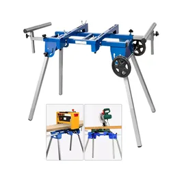 Workbench Woodworking Table Mobile Bracket Portable Cutting Machine Stand Aluminum Machine Miter Saw Workbench