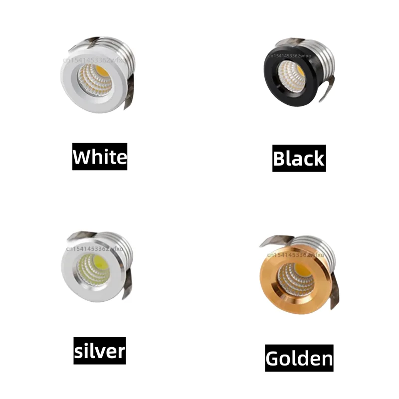 Dimmbare Mini eingebettete Decke LED Down light 3w kleinen Scheinwerfer Cob Down light 110V-220V Familien schrank Licht Wohnzimmer Hotel