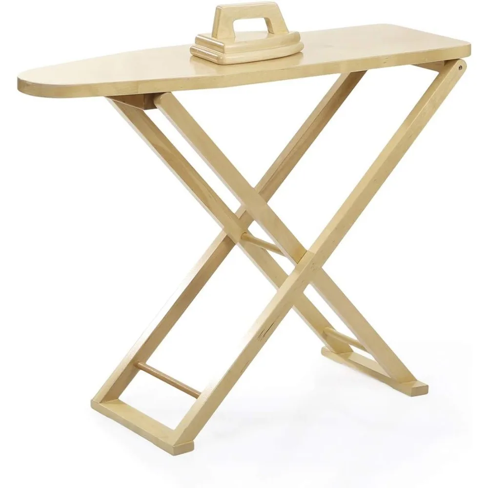 

Early Learning 22 H Wooden Ironing Board with Wooden Iron for Dramatic Play