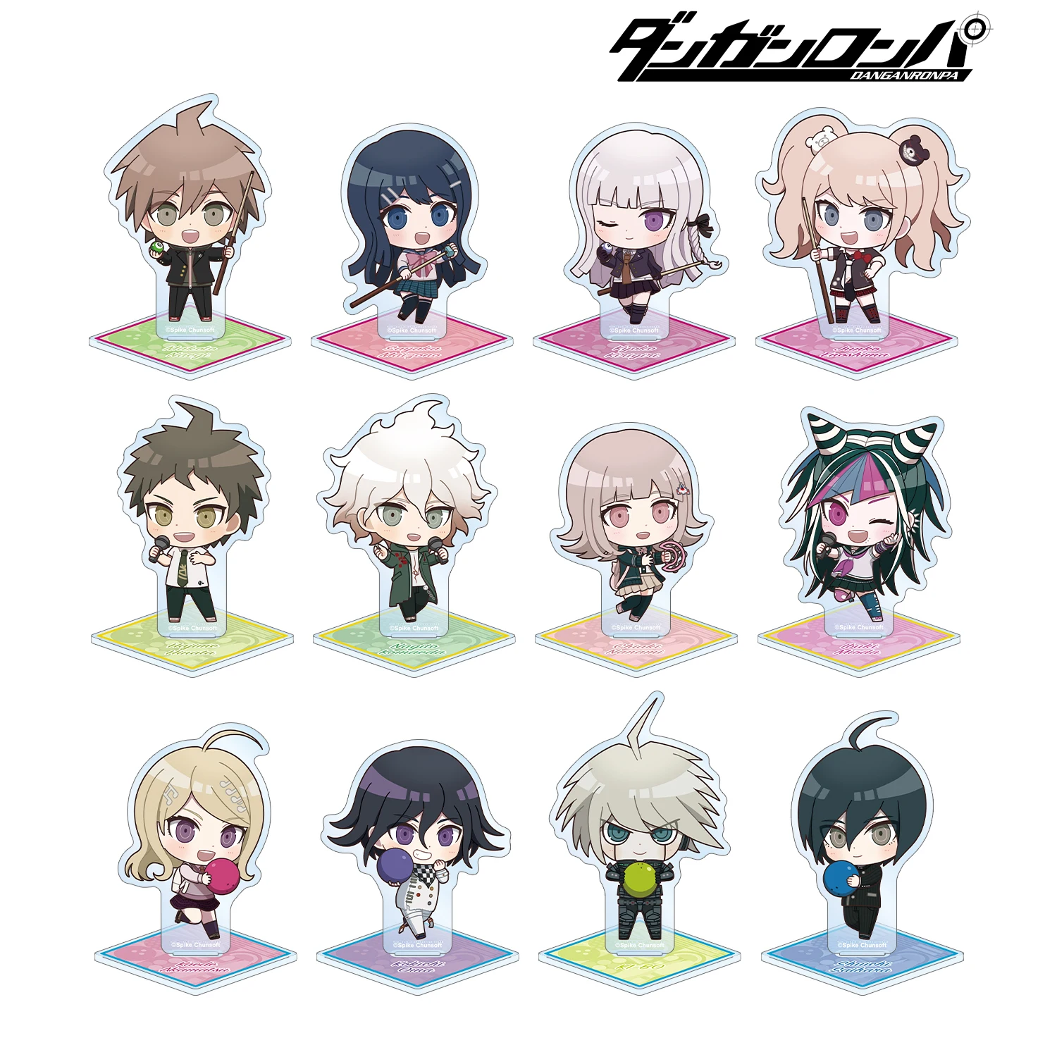 10CM Anime Danganronpa: Trigger Happy Havoc adornos de soporte acrílico yasuhiro taeko Toko Fukawa figura soporte regalos de navidad