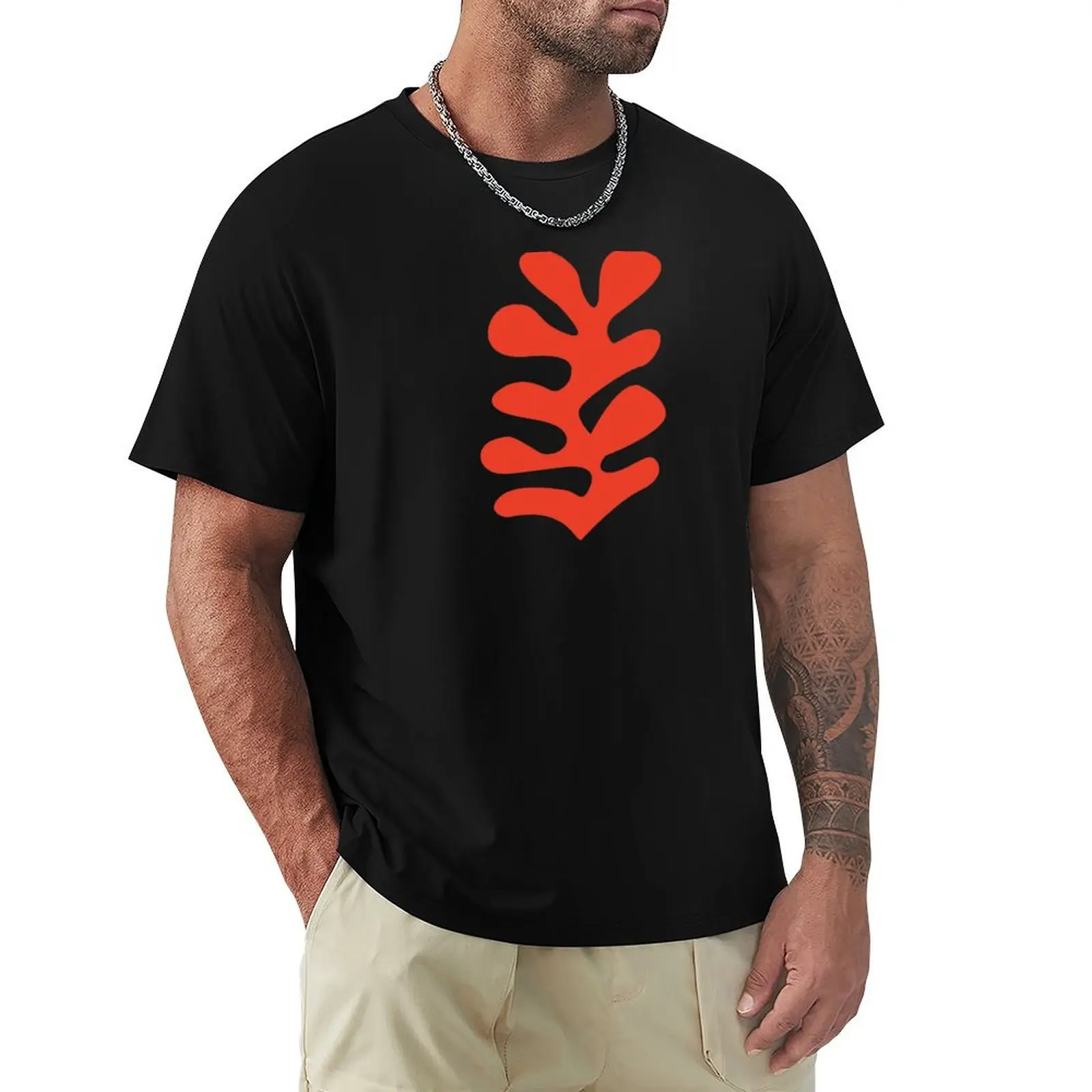 Matisse Cut Out Red T-Shirt funny t shirts dark humor T-Shirt