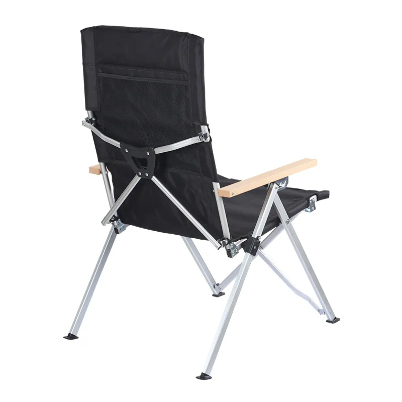 

Wholesale Aluminum Alloy Folding Chair Convenient Seal Chair High Backrest Camping Beach Pull-up Outdoor Lounge