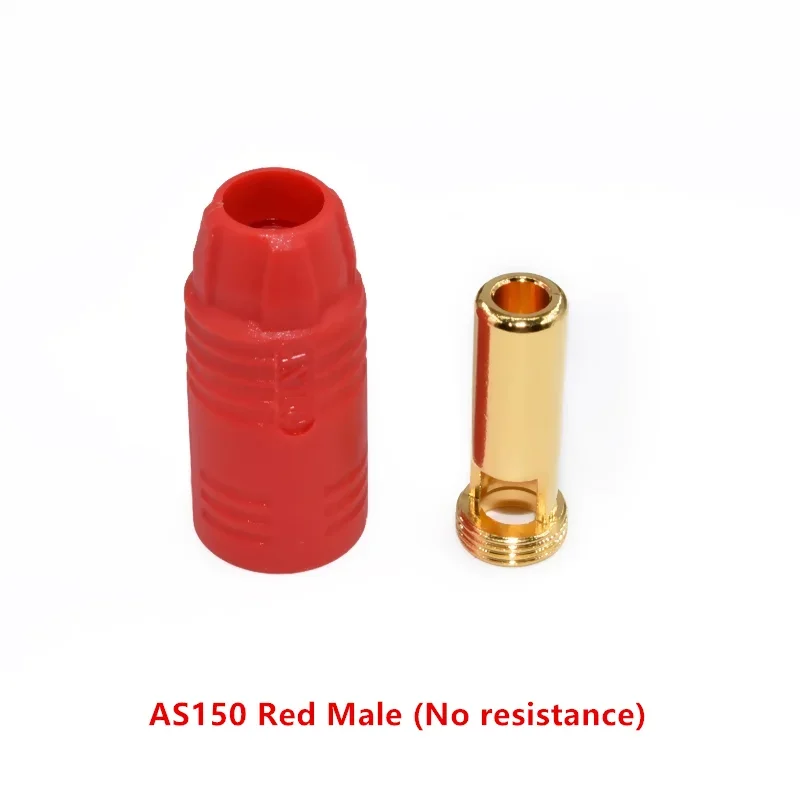 AS150 Male/Female Connector 7mm Golden Plated Anti-spark Plug High Current 200A For Remote Control Model Accessories