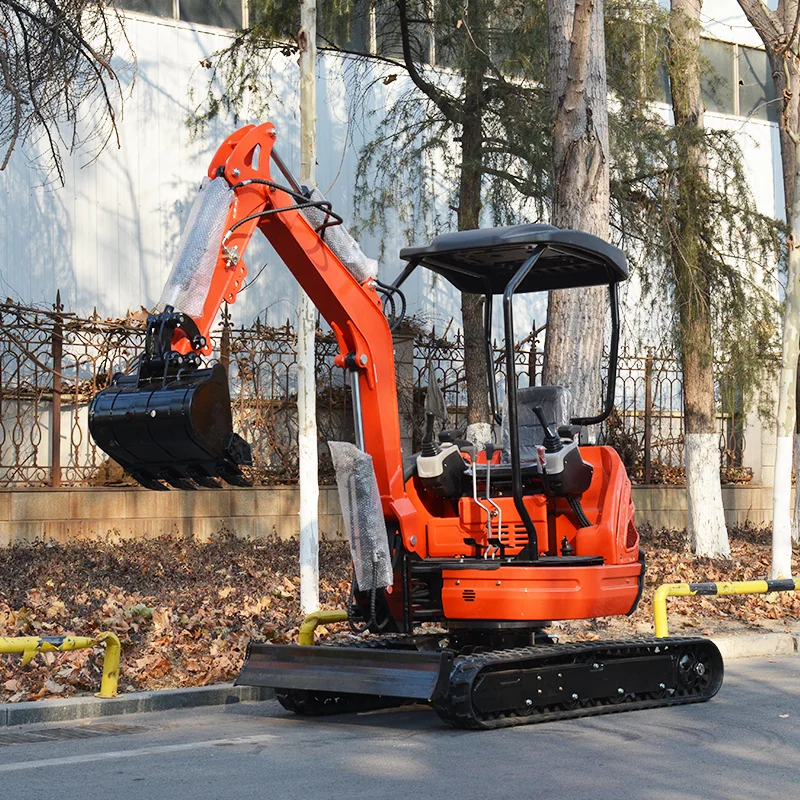 Escavatore cingolato Ingegneria Piccolo escavatore Mini escavatore da 2,5 tonnellate Mini escavatore personalizzato Scavatore personalizzato