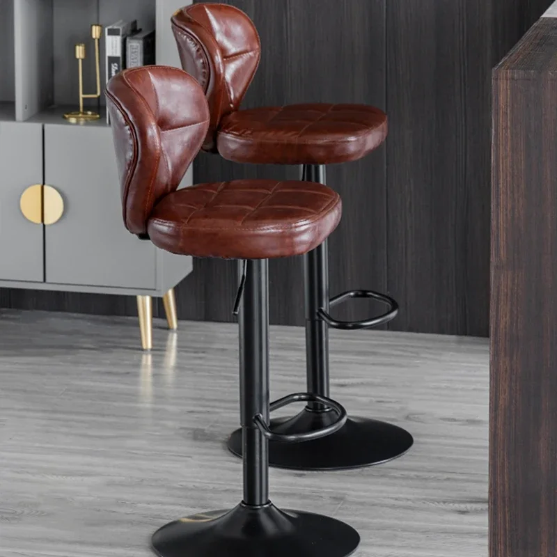 สไตล์อุตสาหกรรมเก้าอี้บาร์สูงระเบียงกลางแจ้งช่างทําผมห้องนั่งเล่น Designer เก้าอี้บาร์ Sgabello Bar ร้านอาหารเฟอร์นิเจอร์