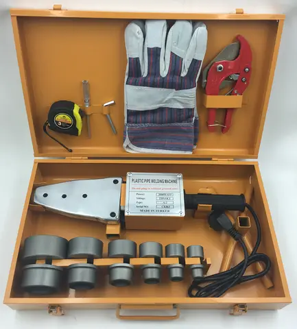 PPR Pipe Welding Machine 20-63mm, fusion Welding Machine, Plastic Welder,1500W