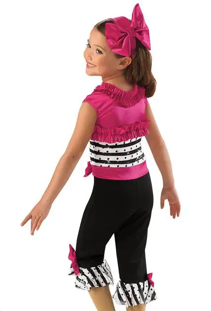 MiDee Cute Dance Costumes Performance Outfits Jazz Clothes Stage Wear for Girls