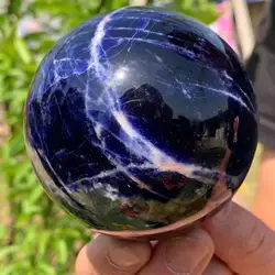 High Quality Blue Sodalite Ball Sphere Healing Crystal Natural Gemstone Quartz Stone