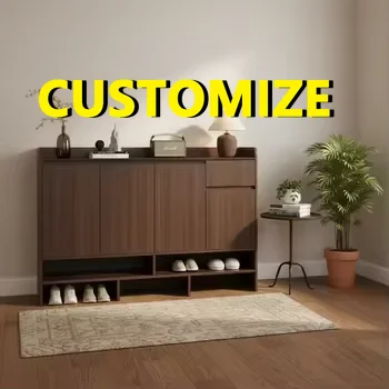 

Any Size Custom Home Decoration Aluminum Storage Shoe Cabinet Multi Layer Super Large Capacity Living Room Entryway Eco Friendly