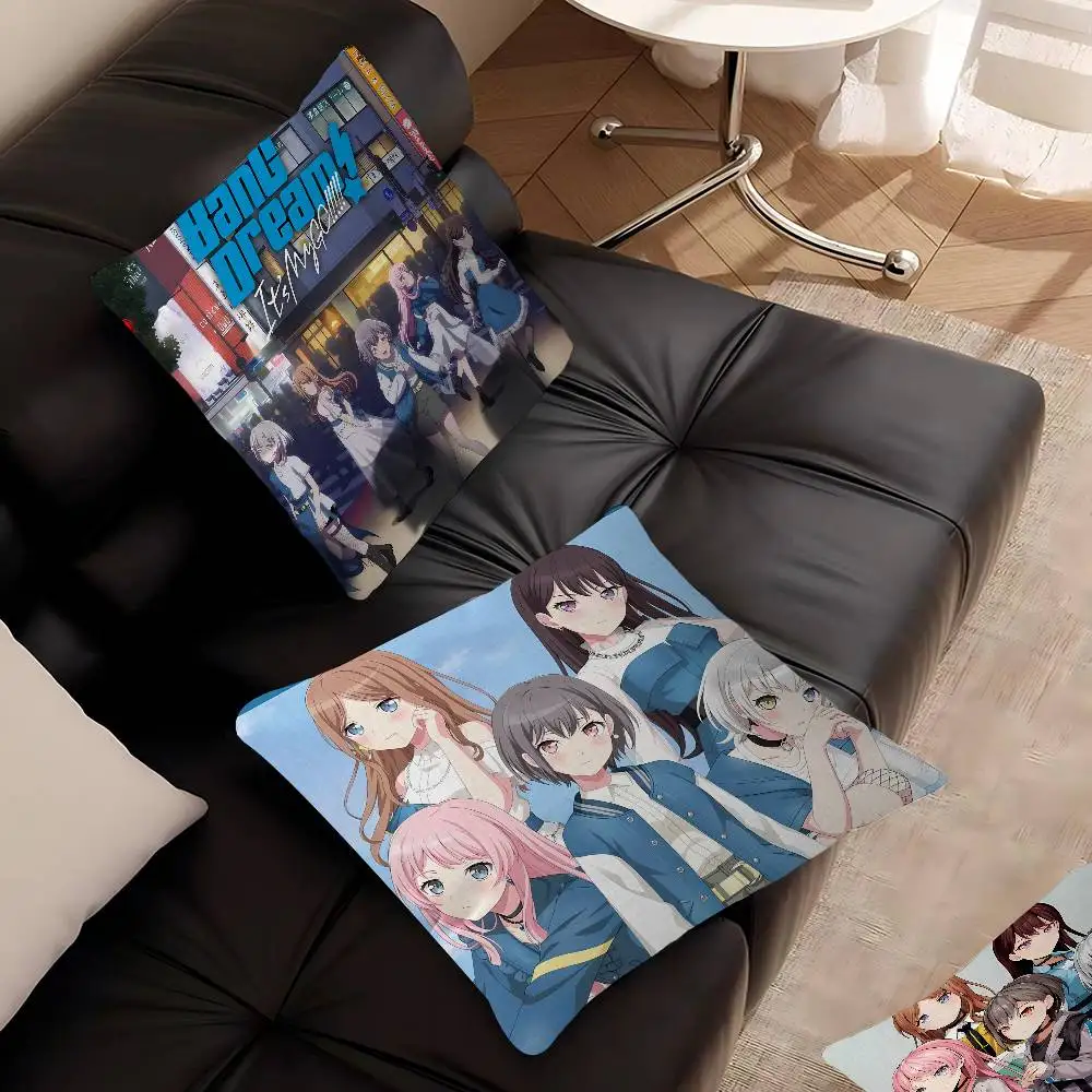 Anime BanG Dream It's MyGO Lucky Dragon pillow cover sofa cushion cover home room decoration children gift