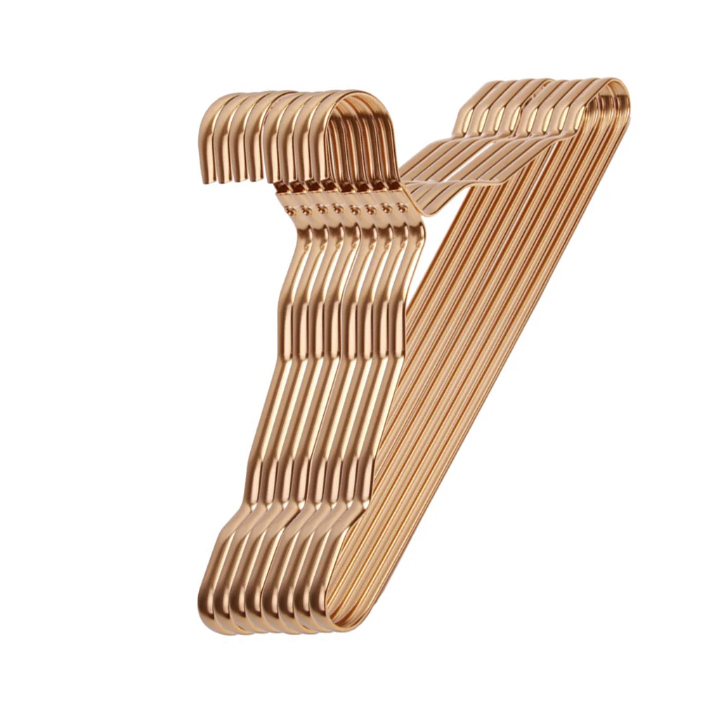 

10 Pcs Children Clothing Hanger Practical Pants Winkle-free Simple Non-Slip Clothes Domestic Coat Indoor/outdoor